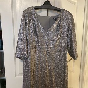 Rebel Wilson sequin evening dress